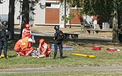 Dva tima Hitne medicinske službe na Godišnjoj vježbi interventne policije