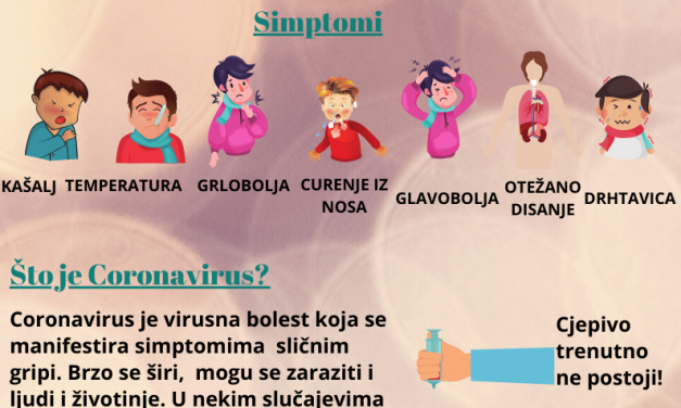 Korona virus – infografika
