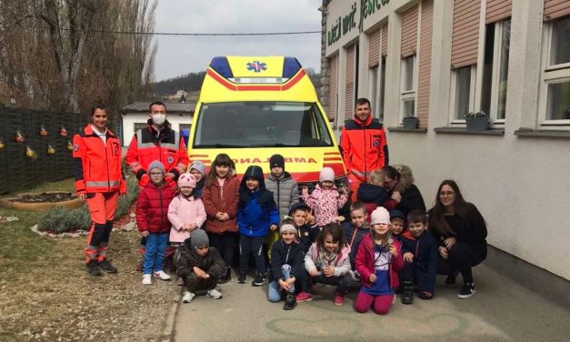 Tim HMS-e u posjeti Odgojnoj -obrazovnoj skupini “Šljokice”